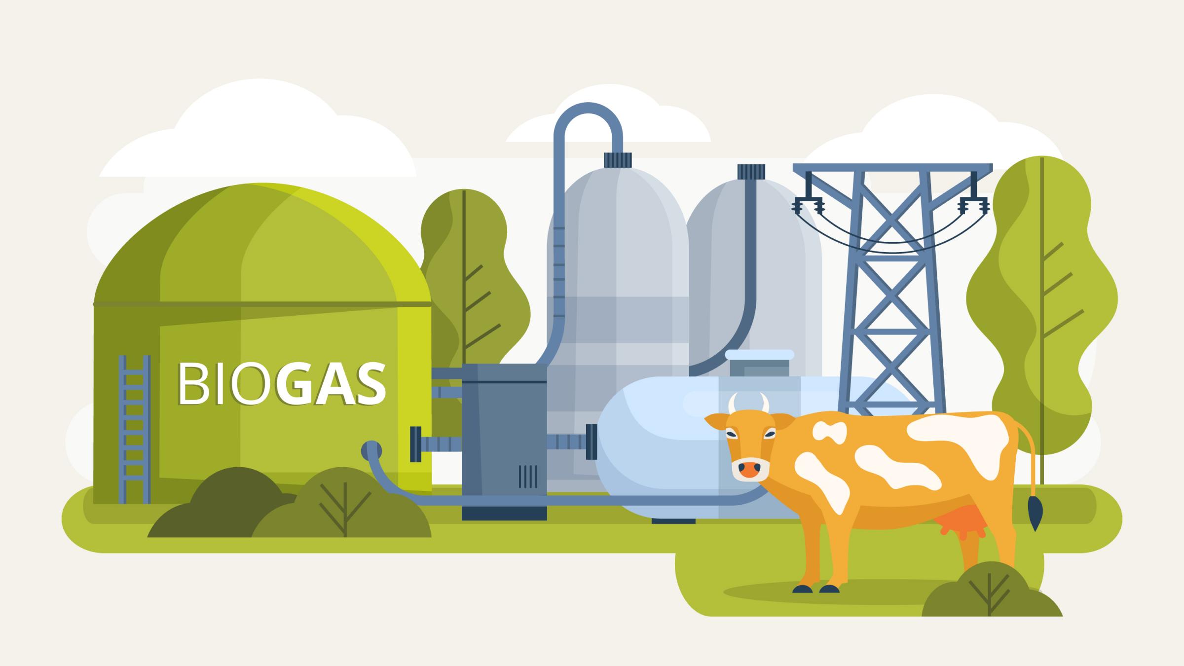 Nature Go Back To Nature Small Advanced Biogas Plant Using Natural   7162002 